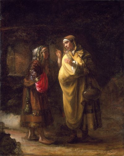 Ruth og Naomi, 1600-tallet af Willem Drost