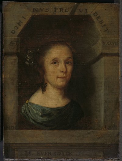 Maria Eversdijck (f 1628), Nicolaes Blancardus hustru af Willem Eversdijck