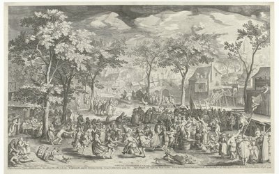 Bymesse, ca. 1610 af Willem Isaacsz. van Swanenburg
