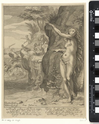 Perseus i Andromeda af Willem Isaacsz. van Swanenburg