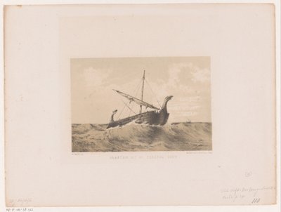 Fartøj, 9. århundrede Fartøj fra det niende århundrede (titel på objekt) af Willem Jacob Hofdijk