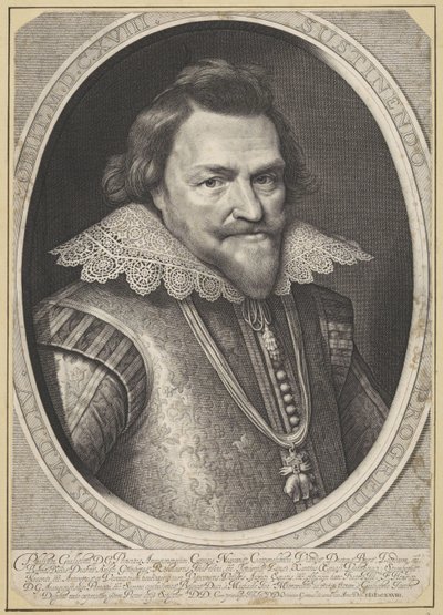 Portræt af Philip William, Prince of Orange af Willem Jacobsz Delff