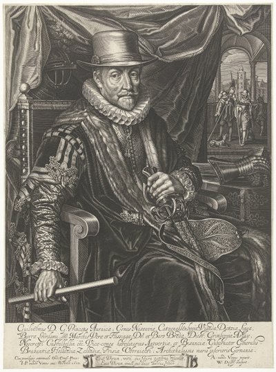 Portræt af William I, Prins af Orange af Willem Jacobsz Delff