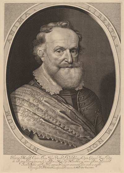 Hendrik Matthias, greve af Thurn og taxaer af Willem Jacobsz Delff after Michiel van Miereveld