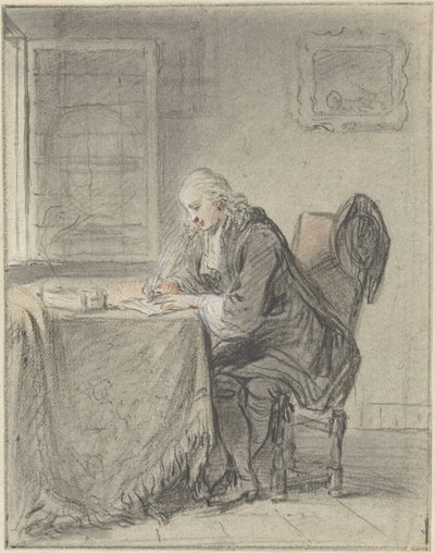 brevskriveren af Willem Joseph Laquy