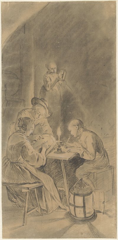 Uddannelse ved levende lys af Willem Joseph Laquy