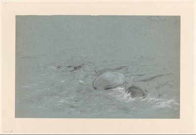 Kystlandskab med kampesten nær Tyssedal, Norge af Willem Maris