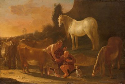 Merkur og Io af Willem Ossenbeeck
