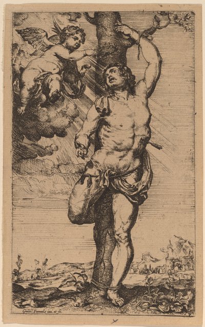 Sankt Sebastian af Willem Panneels
