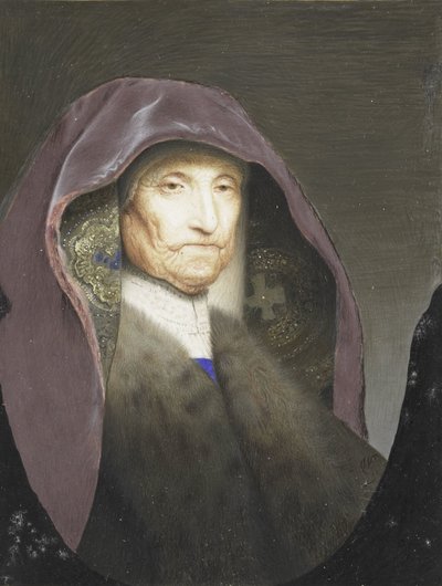 Portræt af en gammel kvinde, angiveligt Rembrandts mor af Willem Paulet (rejected attribution)