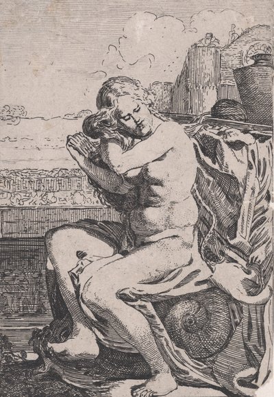 Bathsheba kæmmer sit hår, ca. 1615. af Willem Pietersz. Buytewech