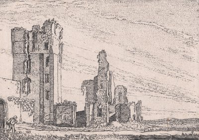 Huys te Kleef nær Haarlem, fra Versheyden Landtschapjes Forskellige Lille Landskab..., ca. 1616. af Willem Pietersz. Buytewech