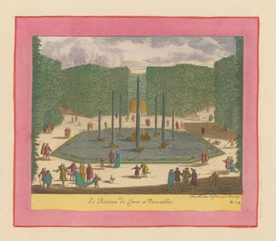 Becken und Brunnen der Ceres in den Gärten von Versailles af Willem Swidde