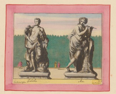 Statuen von Galatea und Acis af Willem Swidde