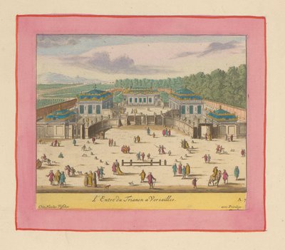 Zugang zum Grand Trianon in Versailles af Willem Swidde