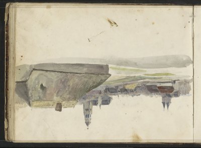 Udsigt over Arnhem med Saint Eusebius-kirken af Willem Troost (II)
