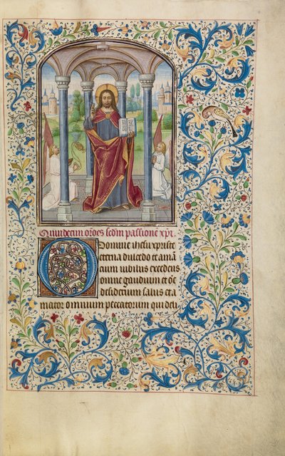 Christus segnet af Willem Vrelant