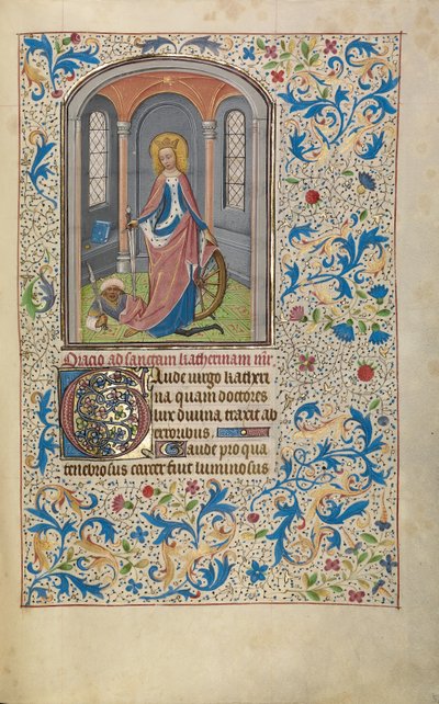 Heilige Katharina af Willem Vrelant