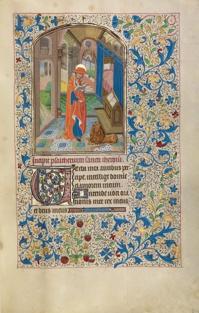 Sankt Jerome af Willem Vrelant