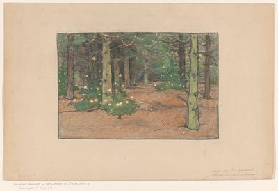 juletræsskov af Ludwig Willem Reymert Wenckebach