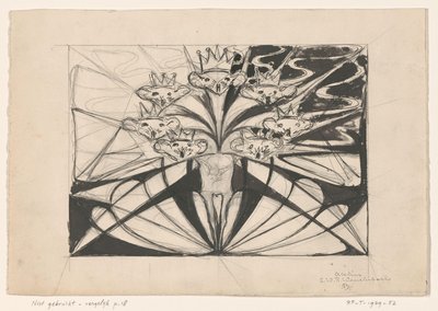Syv kronede musehoveder af Ludwig Willem Reymert Wenckebach