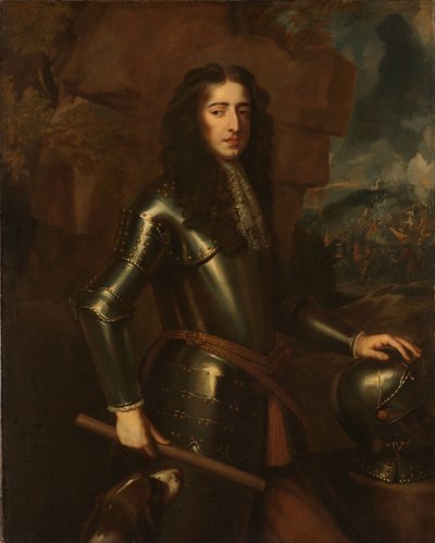 Portræt af Vilhelm III (1650-1702), Prins af Orange af Willem Wissing (manner of)
