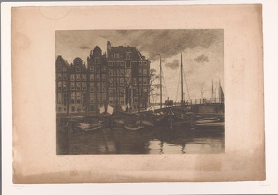Indenfor, Amsterdam, med vajende voks på skibene Inde i I af Willem Arnoldus Witsen