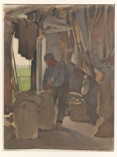 Mølleren, fylder lommer af Willem Arnoldus Witsen