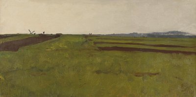 Landskab med marker af Willem Arnoldus Witsen