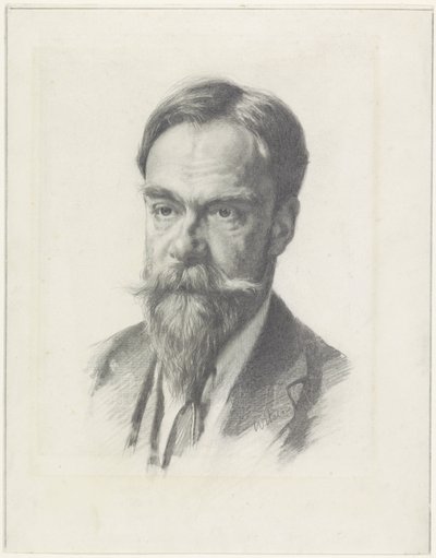 Portræt af Frans Coenen af Willem Arnoldus Witsen