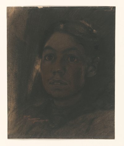 Portræt af Martha van Eeden-van Vloten af Willem Arnoldus Witsen
