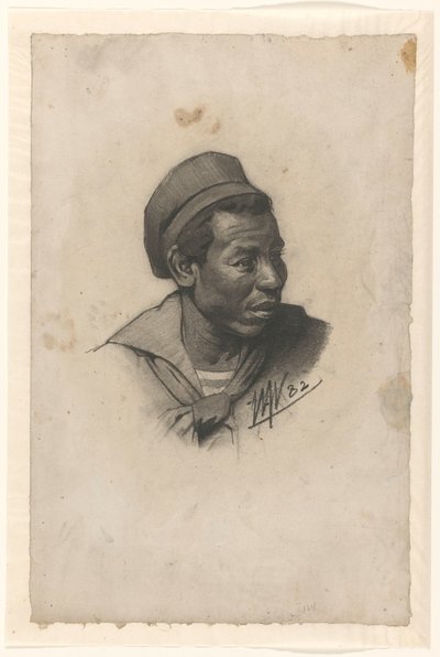 Sort sømand af Willem Arnoldus Witsen