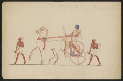 Egyptisk dignitær aflægger besøg af Willem de Famars Testas