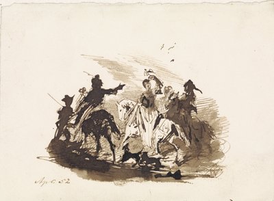 falkejagt af Willem de Famars Testas