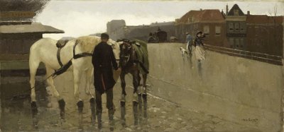 Wagenbrug i Haag af Willem de Zwart