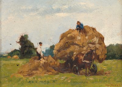 Hø-vogn af Willem de Zwart