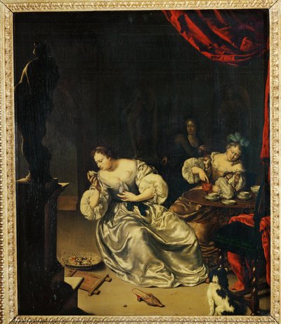Le The - Teatime ... af Willem van (after) Mieris