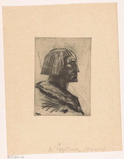 The Egyptian (original titel på objektet) af Willem van Konijnenburg