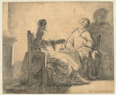 Kristus og Nikodemus af Willem van Oordt
