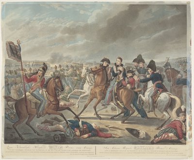 Hans Kongelige Højhed William Prince of Orange i det glorværdige slag ved Waterloo, 18. juni 1815, såret i sejrens øjeblik / Søn Altesse Royale Guillaume Prince d