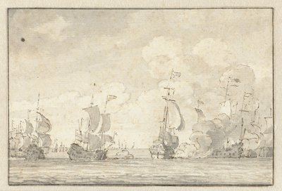 søslag af Willem van de Velde (II)
