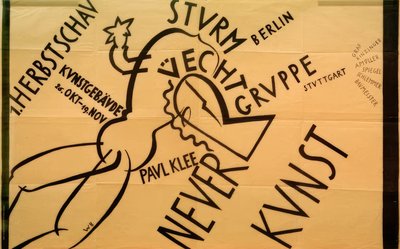 1. Efterårsudstilling Ny kunst af Willi Baumeister