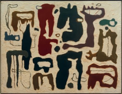 Afrikansk fortælling af Willi Baumeister