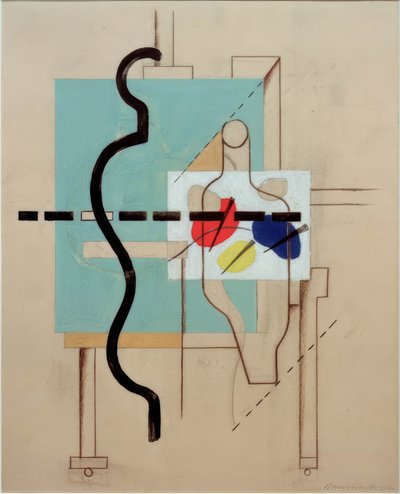 Maleren af Willi Baumeister