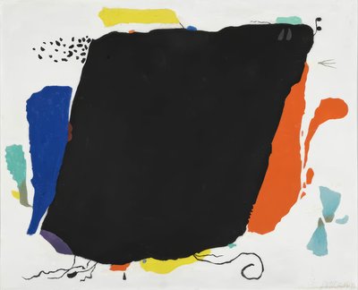 Sort fantom af Willi Baumeister