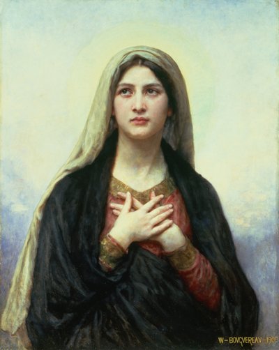 Madonnaen af William-Adolphe Bouguereau