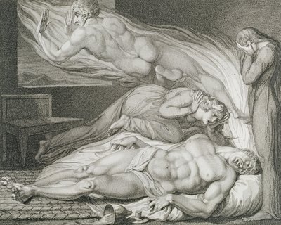 Death of the Strong Wicked Man, pl.6, illustration fra 