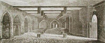 Powder Plot Cellar under Palace of Westminster af William (after) Capon