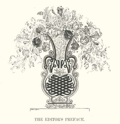 Vase (gravering) af William (after) Harvey