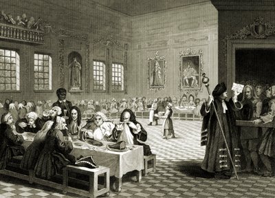 Goodchild i Guildhall - af William (after) Hogarth